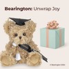 Bearington Collection Ken Grats Graduation Plush Teddy Bear Stuffed Animal, Black Cap, 7 Inch - 4 of 4