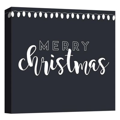 16" x 16" Merry Christmas Decorative Wall Art - PTM Images