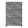 PexFix Modern Outdoor Screen Privacy Screen in Leaf Patterns Wall Decal - 3 of 4