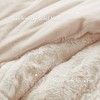 York Brushed Faux Fur Comforter Mini Set - 4 of 4
