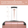 Luggage Set 4 Piece Suitcase Set 12" 20" 24" 28" Hardside Travel Luggage Sets With Spinner Wheel TSA Lock - 3 of 4