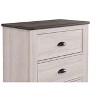 NicBex Nightstand with Drawers,Modern Side Table with Pulls and Wood Frame,Bedside Table for Bedroom,Living Room - 4 of 4