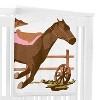 Sweet Jojo Designs Girl Baby Milestone Blanket Western Cowgirl Pink Brown and Beige - 2 of 4