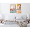 Laurel All Things Decor (Set of 3) Sylvie Endless Summer Sunrise Marrakesh Framed Canvas Wall Art Set by Kate Aurelia Holloway - 3 of 4