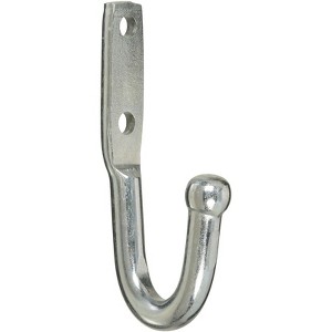 National Hardware Zinc-Plated Silver Steel 3-3/4 in. L Rope/Tarp Hook 1 pk (Case of 10) - 1 of 1