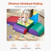 VEVOR Climbing Toys, 5-Piece Set, Foam Climbing Toys for Toddlers 6 Months to 3 Years Old, PU Leather Climbing Blocks, Multicolor - 4 of 4