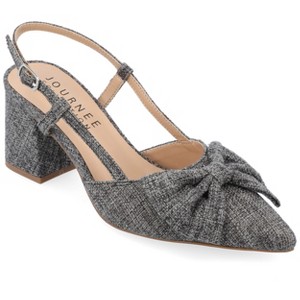 Journee Women's Tailynn Medium and Wide Width Pumps - 1 of 4
