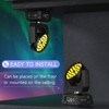 Topteng 36x10W RGBW Moving Head Stage Light Wash Light with DMX for DJ Party - 2 of 4