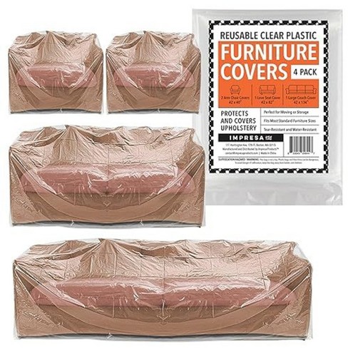 Plastic covers for moving furniture sale