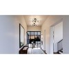 Urban Ambiance Luxury Mid-Century Modern Ceiling Light 5.625''H x 16''W,  Midnight Black Finish,  Albuquerque Collection, UHP4348 - 2 of 4
