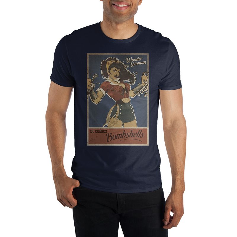 DC Bombshells: Wonder Woman Short-Sleeve T-Shirt, 1 of 3
