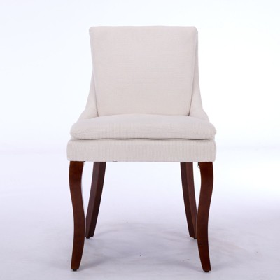 NicBex Dining Chair Set of 2 Modern Kitchen Armless Chairs with Cushion Seats and Backrest for Dining Room,Kitchen