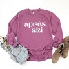 Simply Sage Market Women's Apres Ski Long Sleeve Garment Dyed Tee - 2 of 4