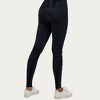 Anna-Kaci Active Women's Seamless High Waist Ribbed Leggings with Sculpting Contour Panels and Compression Fit - 4 of 4