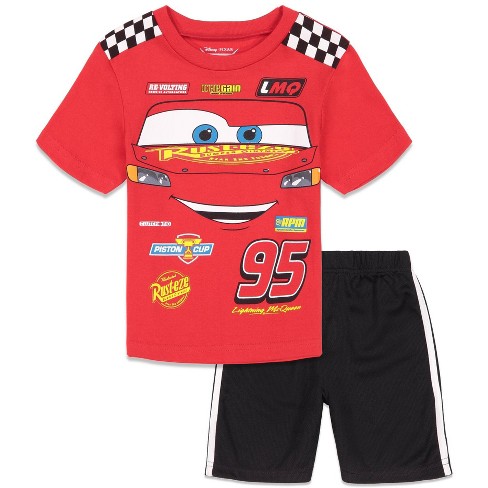 Lightning mcqueen t shirt 2024 toddler