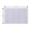 Knightsbridge Luscious Textured Striped All Season Soft Plush Cotton Reversible & Soft Bath Rug, White - 2 of 3