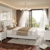 Bed Frame with Headboard, Boucle Bed Frame, Soft Upholstered Platform Cloud Bedframe - 3 of 4