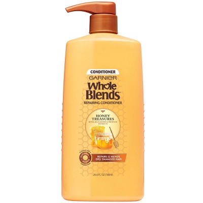 Garnier Whole Blends Repairing Conditioner Honey Treasures for Damaged Hair - 26.6 fl oz