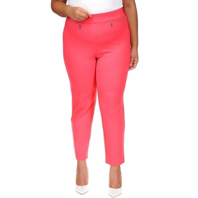 Michael Kors Womens Stretch Pull On Casual Trouser Pants