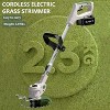SUGIFT 21V Cordless Weed Wacker Electric String Trimmer & Edger - 3 of 4