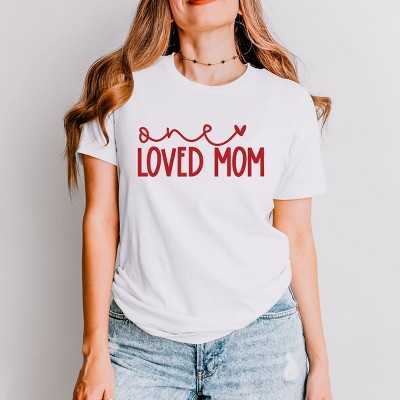 Simply Sage Market One Loved Mom Short Sleeve Tee