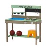 TopComfy Wood Mud Kitchen Playset with Water Play Cooking Toys and Storage for Kids 3-8 Outdoor Pretend Play Fun, Green, 36.61"*14.76"*4.33" - 2 of 4