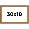 PosterPalooza | Sculpted Black Picture Frame - UV Acrylic, Backing Board, Hanging Hardware Included - 2 of 4