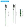 Unique Bargains Aluminum Alloy Collapsible Hiking Trekking Pole with Mud Basket - 2 of 4