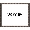 PosterPalooza | Deco Black Picture Frame - UV Acrylic, Backing Board, Hanging Hardware Included - 2 of 4
