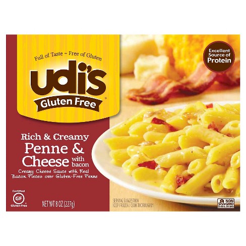 Udi S Gluten Free Frozen Penne And Cheese 8oz Target