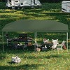 GustoWave 10x20 Ft Portable Waterproof Pop-Up Canopy Tent for Camping - 2 of 4
