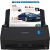 Fujitsu ScanSnap iX1400 Simple One-Touch Button Document Scanner for Mac or PC, Black (PA03820-B235) - 4 of 4