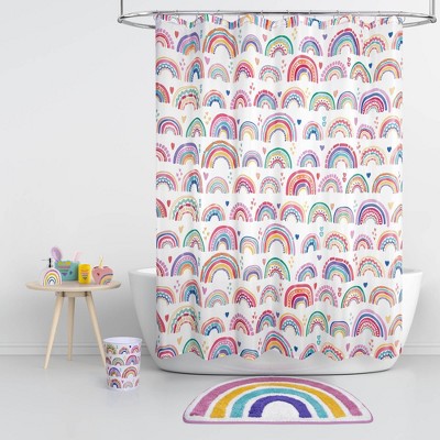Turquoise Ceramic Rainbow Hearts Kids' Organizer