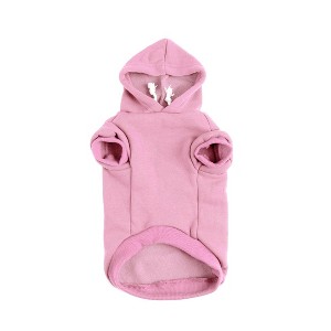 Unique Bargains Winter Spring Fall Dog Hooded Sweatshirt - 1 of 4