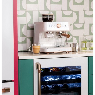 CAFE Bellissimo Semi-Automatic Espresso Machine + Frother Matte White, 4 of 7