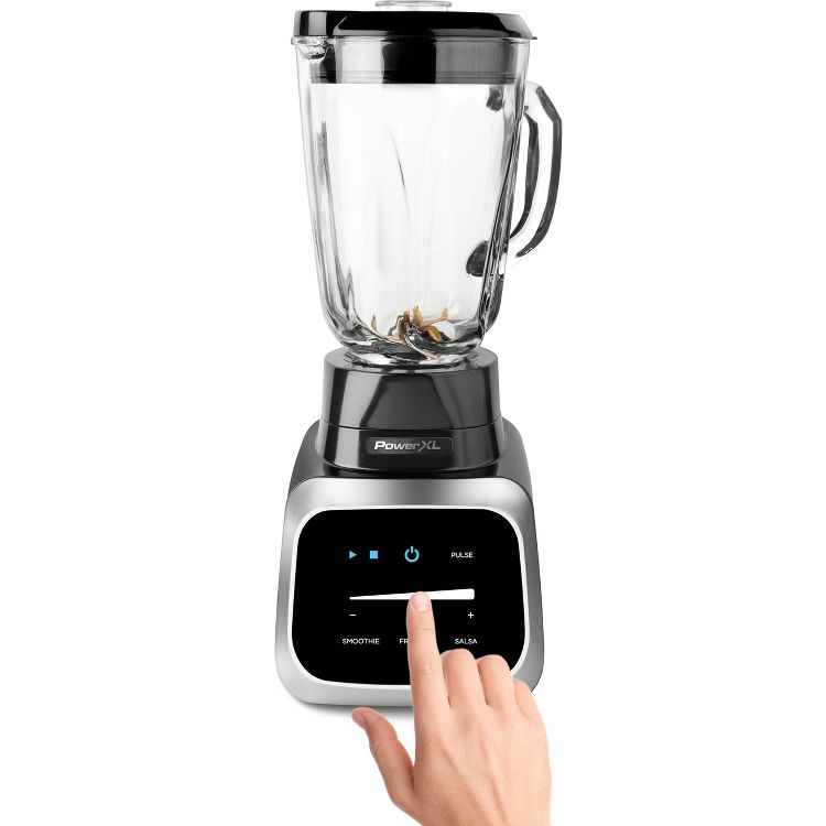 Power XL Smart Pro Blender - Black: High Power Glass Jar Blender, 1800W, 6-Blade, 3 Speeds, Dishwasher-Safe Parts, 3 of 16