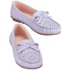 Collections Etc Perforated Moccasin Shoes - 3 of 4