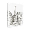 35" x 47" Ethan Harper 'Pen & Ink Travel Studies' Unframed Wall Canvas - Trademark Fine Art: Giclee, Gallery-Wrapped - 2 of 4