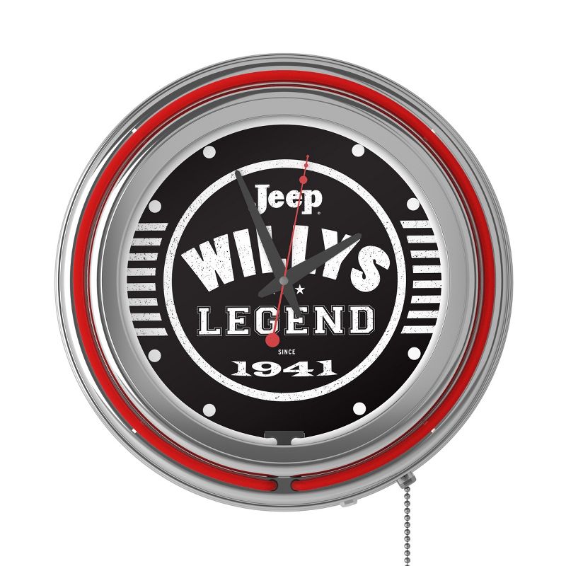 Jeep Neon Wall Clock, 1 of 6