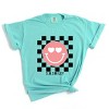 Simply Sage Market S.W.Smiley Valentines Pink Smiley Garment Dyed Tee - 2 of 4