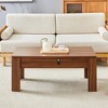 Chic Crate - Functional MDF Coffee Table with Password Lock, Secure Storage for Firearms and Wine, 39.3*21.6*16.6 Inches - 4 of 4