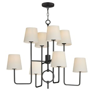 Maxim Lighting Paoli 8 - Light Chandelier in  Charcoal Bronze - 1 of 4