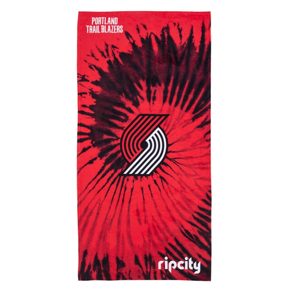 NBA Portland Trail Blazers Pyschedelic Beach Towel