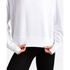 Women's Textured Pullover Sweatshirt - Danskin - 4 of 4