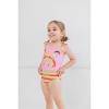 CoComelon Tomtom Yoyo JJ Girls Tankini Top and Bikini Bottom Swim Set Toddler - 2 of 4