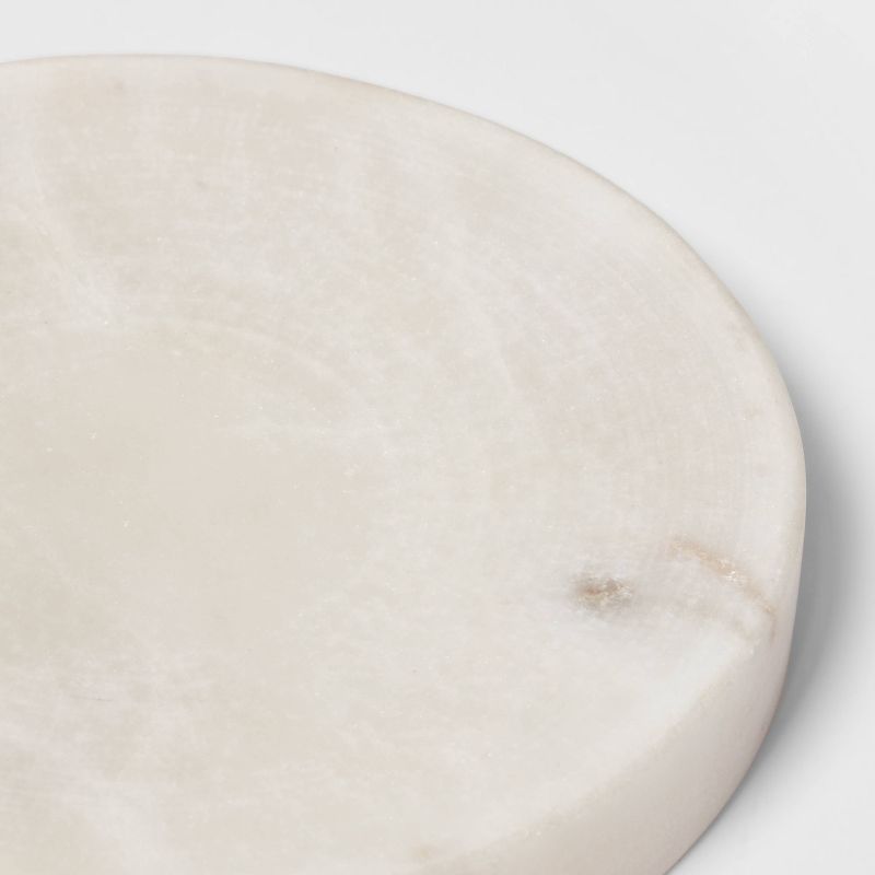 Marble Soap Dish White - Threshold&#8482;, 3 of 7