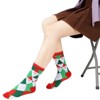 15 Pairs Crew Christmas Holiday Socks - Cozy Funny Cotton Knit Xmas Soft Socks - Men Women Girls - Winter Novelty Christmas Gift - 4 of 4