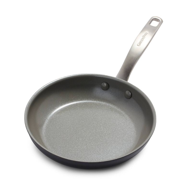 Green Pan Chatham 8&#34; Hard Anodized Healthy Ceramic Nonstick Frypan Gray, 1 of 16