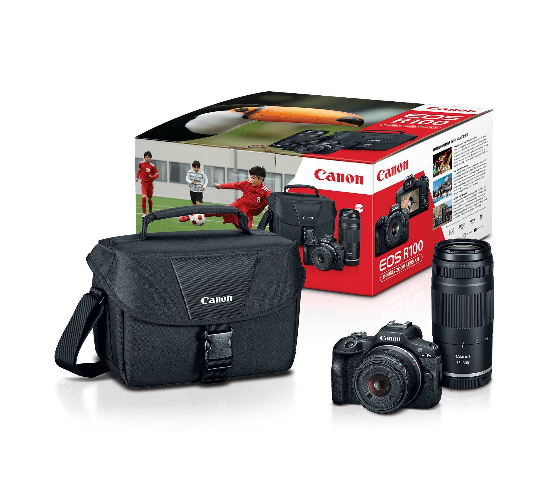 Canon EOS R100 Double Zoom Lens Kit