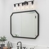 BAOURE Modern Vanity Light, Bathroom Light Fixtures for Expansive Bathrooms, Wall Lamp with Clear Glass for Mirror, Living Room - 2 of 4